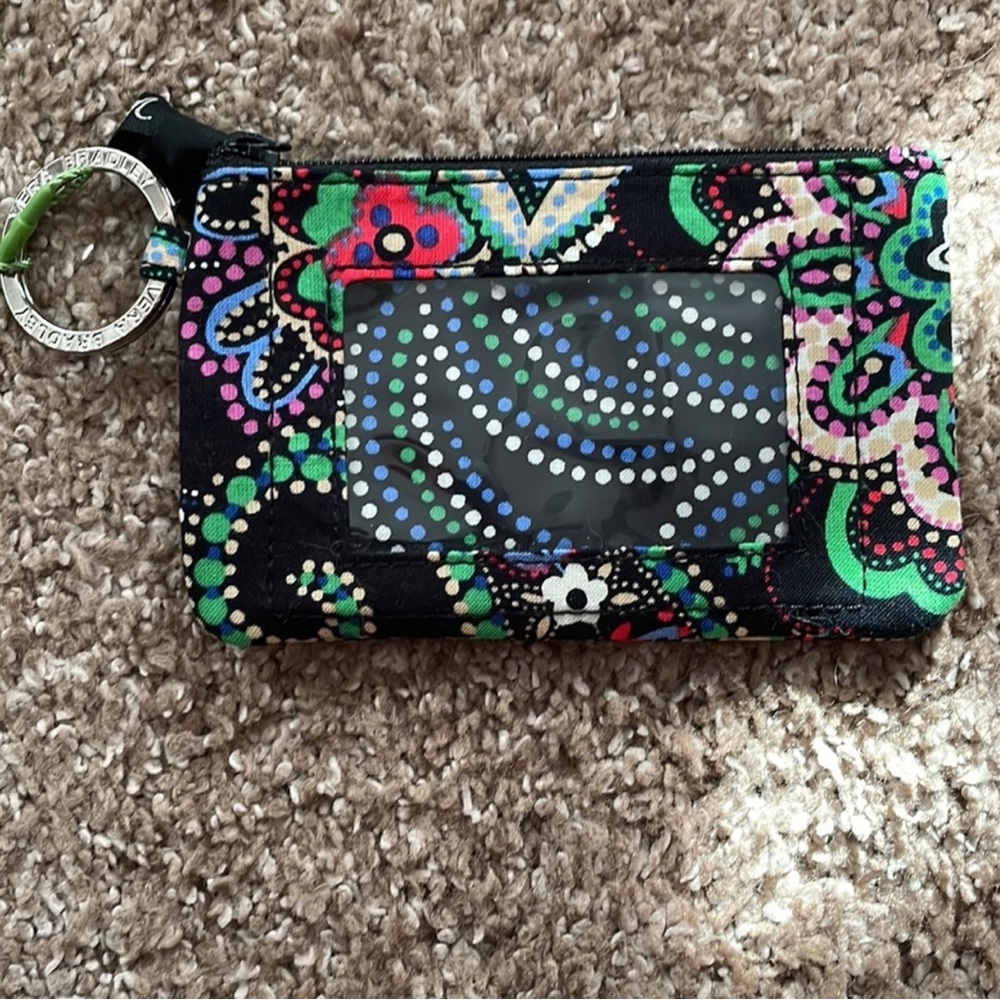 Vera Bradley Kiev Paisley zip ID case